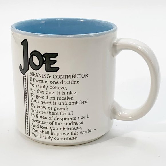 Kitchen Joe Coffee Mug Meaning Of First Given Name Joseph Poshmark